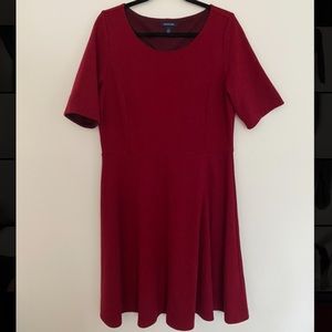 fit and flare dress lands end